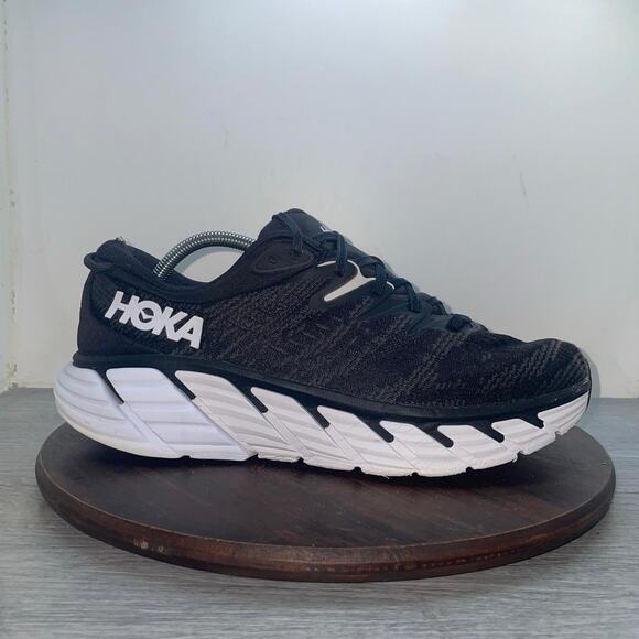 Hoka One One Gaviota 4 1123198-BWHT Sneakers Men’s 11.5 D Black Running Shoes main image 8